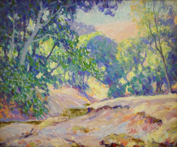 William Henry Clapp, Overhanging Streambank, 1937