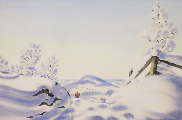 Rafal Malczewski, Skier, c 1940
