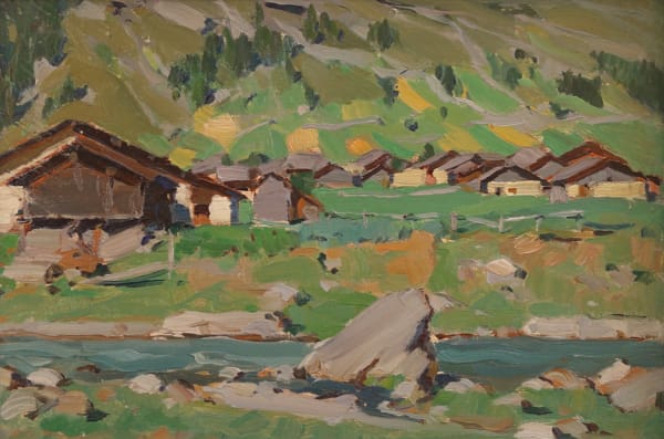 Clarence Gagnon, In the Alps, 1928