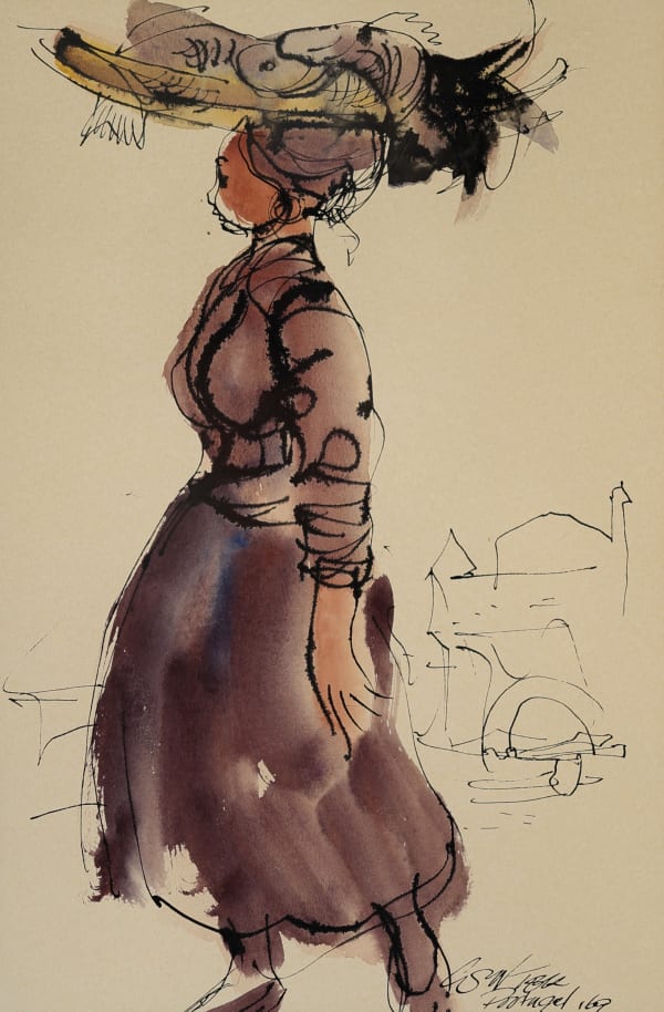 William Winter, Carrying Fish, 1969