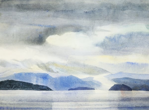 Doris McCarthy, West Coast Cloud Shine, 1977