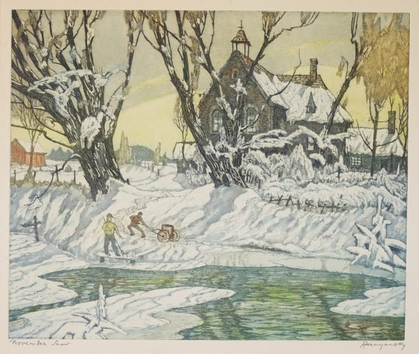 Nicholas Hornyansky, November Snow