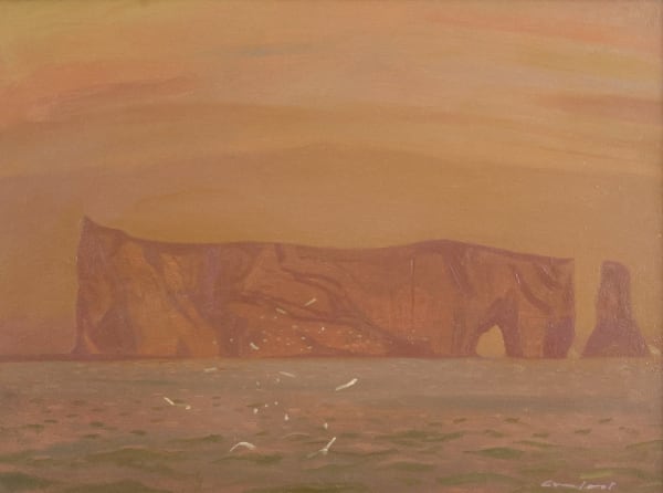 Charles Comfort, Morning Mist, Perce, 1977