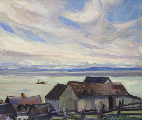 Nora Collyer, Old Barn, Cap-à-l’aigle, 1947