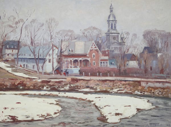 Robert Pilot, The First Snow, Terrebonne, 1948