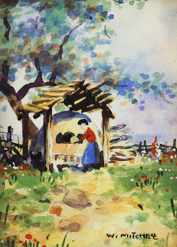 Willard Morse Mitchell, Bake Oven, c 1940