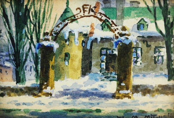 Willard Morse Mitchell, The Chateau De Ramezay, c 1940