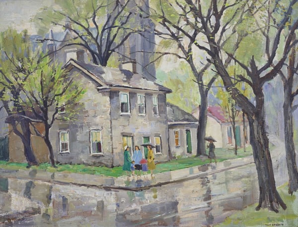 Tom Roberts, Springtime in the City, c 1955