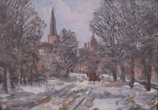 Homer Watson, Goderich Church, c 1920