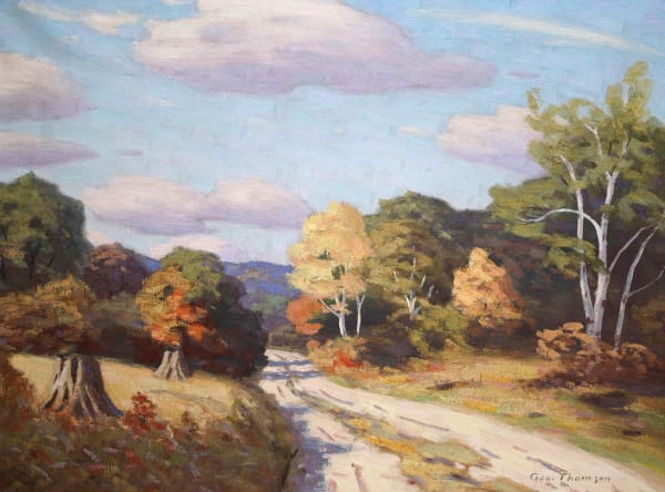 George Thomson, Road to Cooper Lake, c 1935