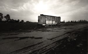 Susan Meiselas, The Girl Show Packed Up, Presque Isle, Maine, 1973