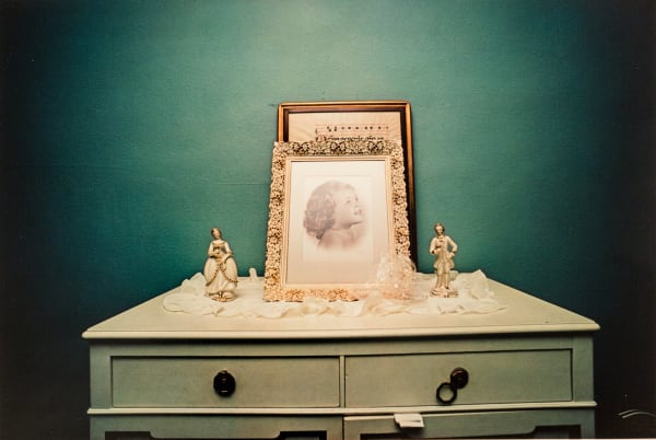 William Eggleston, Untitled [dresser with photo], 1970, From Dust Bells, Volume II, 1970