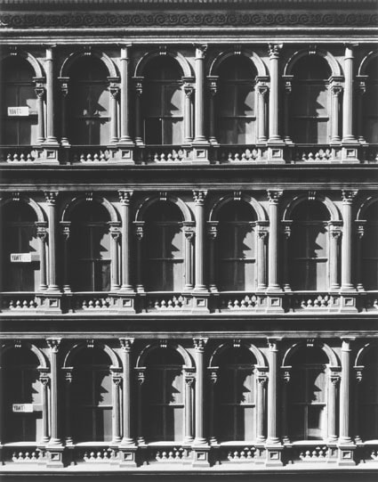 Evelyn Hofer, Haughwout Building Facade, New York, 1965