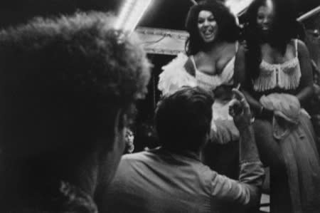 Susan Meiselas, The Tease, Essex Jct., VT, 1973