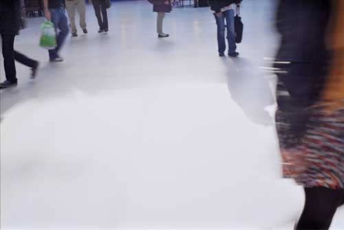 Rinko Kawauchi, Untitled, [walkers and shadows]From the series "Murmuration", 2010