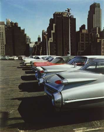 Evelyn Hofer, Car Park , New York, 1965