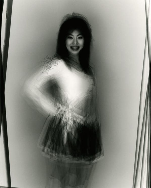 Ken Kitano, Piling portraits of 17 Niigata Albirex Cheerleaders, from the series Our Face