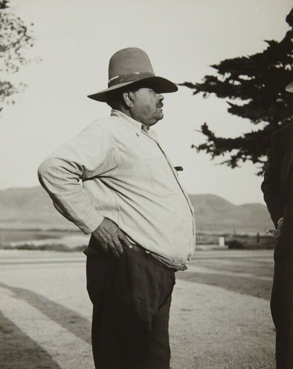 Dorothea Lange, Pea Contractor, Nipomo, California, 1930s