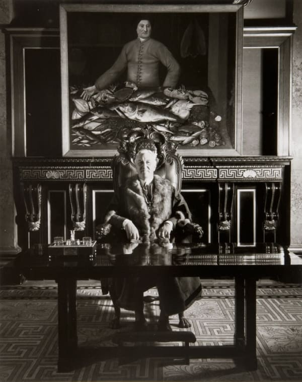 Evelyn Hofer, Fishmonger's Prime Warden, London, 1962