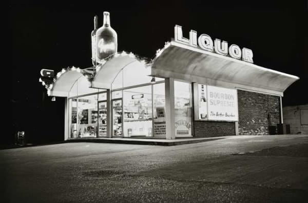 William Eggleston, Untitled, (liquor store at night), 1960-1972