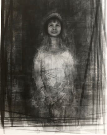 Ken Kitano, 22 Kayan women with brass neck rings, November, 26, 2009, Mae Hong Son, Thailand, from the series Our Face, 2009