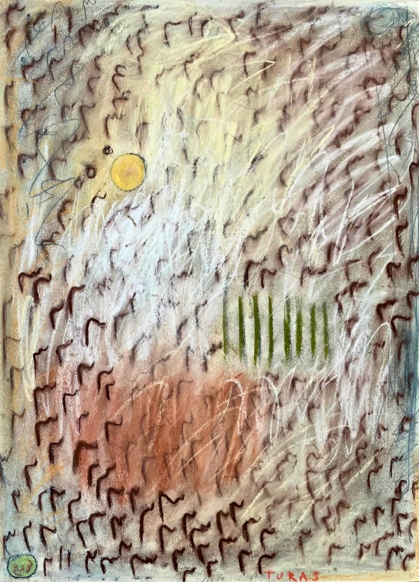 Turaj, Untitled (Brown Numerals), 2010-2020