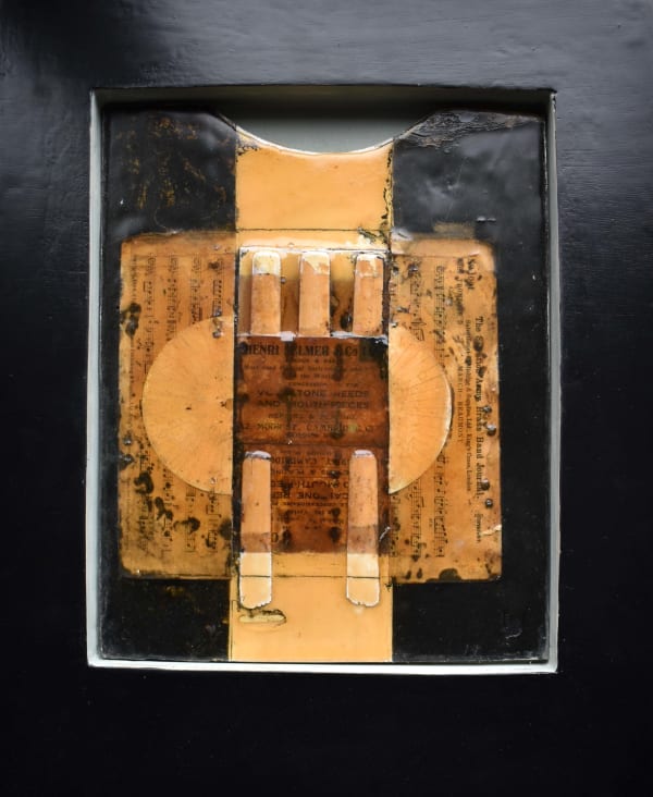 Will Maclean RSA Musicians Collage 43 x 34.5 cm