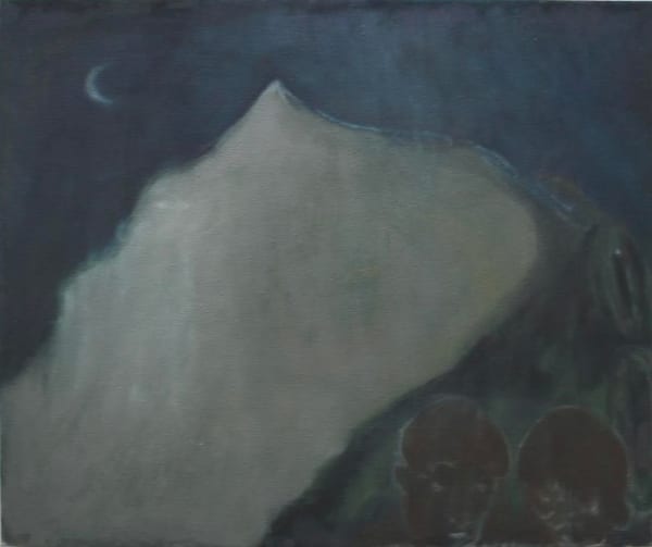 Matthew Alexander Casey Midnight Mountain, 2024 Oil on canvas 60 x 50 cm