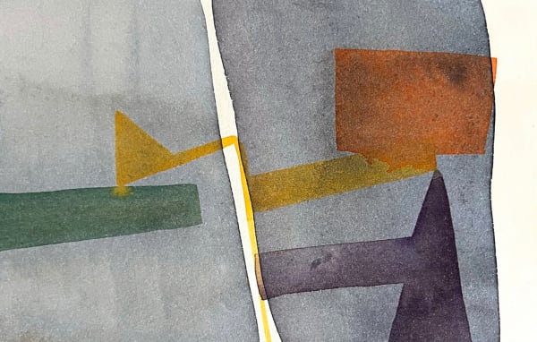 Gareth Fisher PRSA The Alessandria Series 8, 2000-01 Watercolour on paper 10 x 15 cm