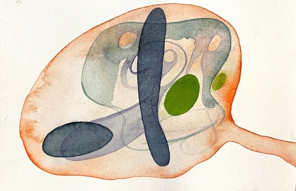 Gareth Fisher PRSA The Alessandria Series 27, 2000-01 Watercolour on paper 10 x 15 cm