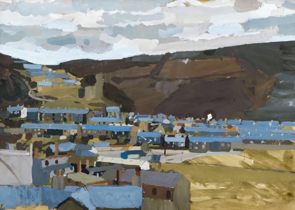 David Evans RSA Untitled 4, c. 1960s Gouache 52.5 x 62.5 cm