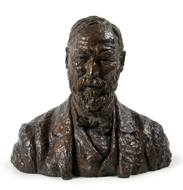 Benno Schotz RSA, Sir James Lewis Caw, 1864-1950, Art Historian and Curator, 1928