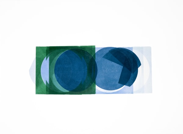 Jo Ganter RSA All in the Making 4, 2020 Unique relief print 56 x 76 cm