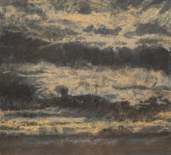 Victoria Crowe RSA Occluded Sky, 2024 Oil on board 23 x 25 cm