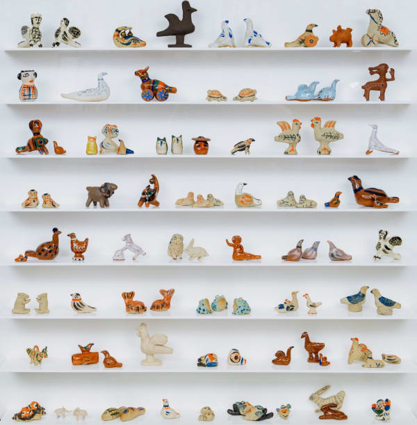 Emma Carlow Moments From 365 Days of Whistling 2, 2023 Ceramic 84 x 84 x 10 cm
