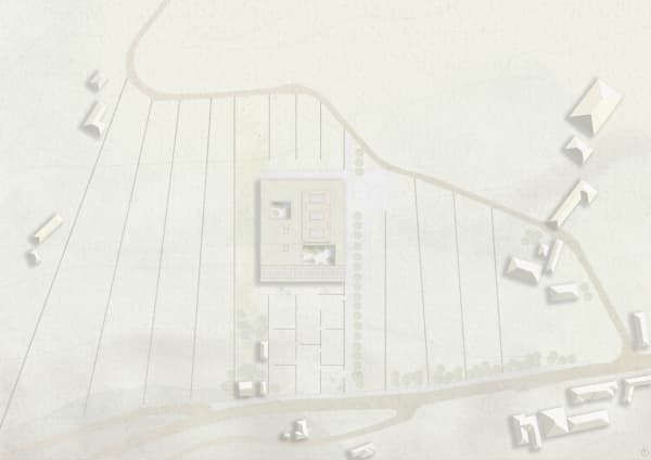 Sandra Adamczyk The Laboratory in Finstown Context, 2023 Digital mixed media 42 x 59.5 cm