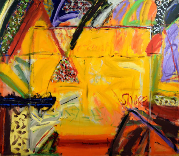 Dennis Buchan RSA, Yellow Shore near Pollenca, 1995