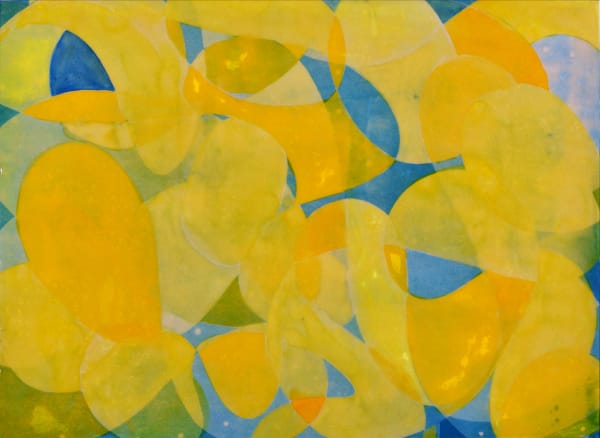 Kinga Elliott Hundredweight-Sycamore-Flutter Mixed media and resin on board 49 x 68 x 5 cm