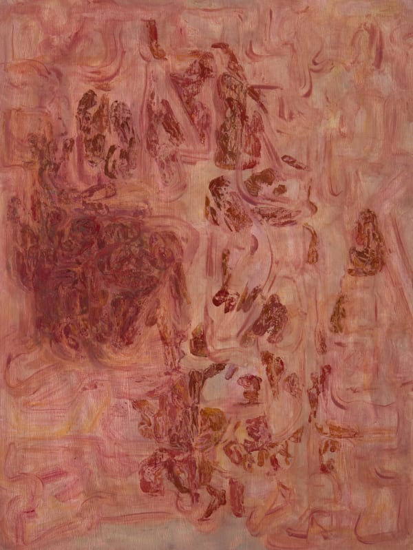 Lorna McIntosh RSA Role change roll, 2025 Acrylic on board 61 x 46 cm