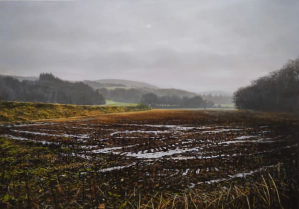 Philip Braham RSA The Sleep of Winter, 2025 Oil on birchwood panel 59.5 x 84 cm