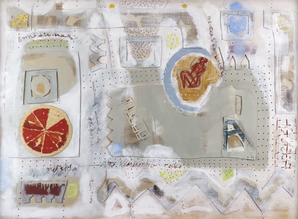 Bill Scott PPRSA, Untitled - Collage (Haecceity), 1999