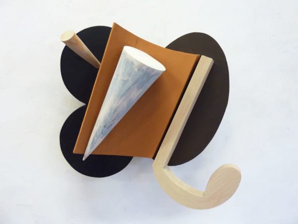 Doug Cocker RSA Ento 3 Painted wood 45 x 30 x 16 cm