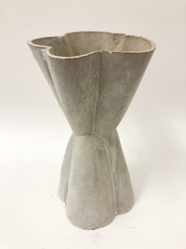 Frank Pottinger RSA Untitled (Tapered Vessel) Unglazed ceramic 23 x 12 x 11.5 cm