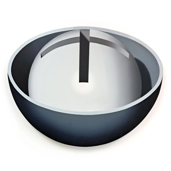 Grey Cross Cut Sphere