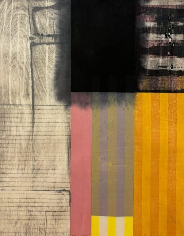 Paul Furneaux RSA, Sumi Bleed: Rain