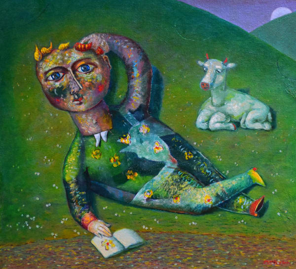 Neil Macpherson RSA, The Quiet Mountain