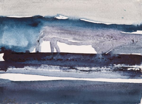 Barbara Rae RSA, Lancaster Sound 19X14 2017, 2017