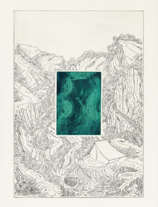 Cicely Creswell Keep Them Safe, 2024 Etching 59 x 44 x 3 cm Edition of 3