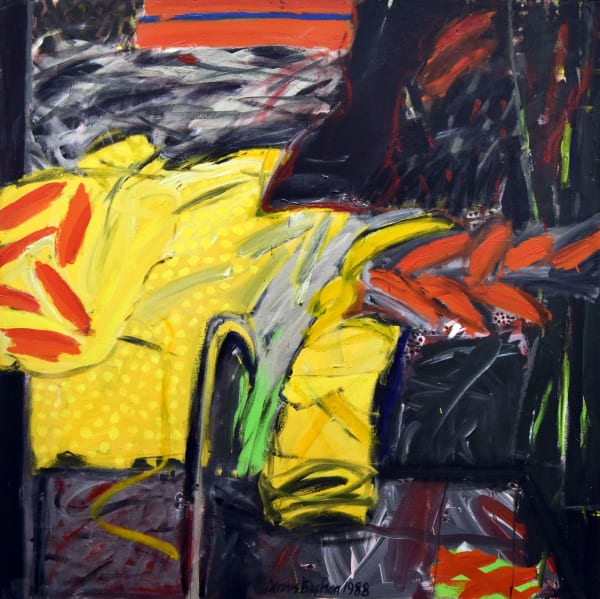 Dennis Buchan RSA Yellow Dan, 1988 Acrylic on canvas 152.5 x 152.5 cm
