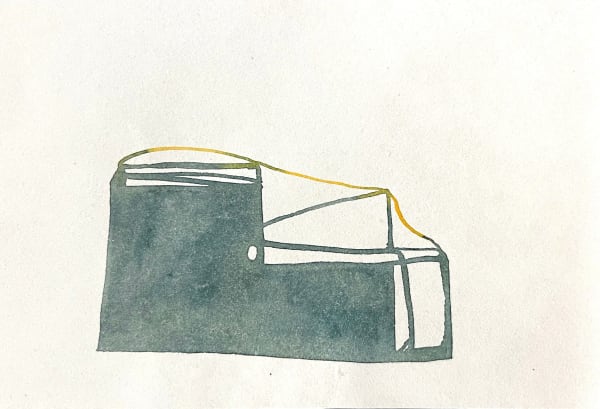 Gareth Fisher PRSA The Alessandria Series 19, 2000-01 Watercolour on paper 10 x 15 cm